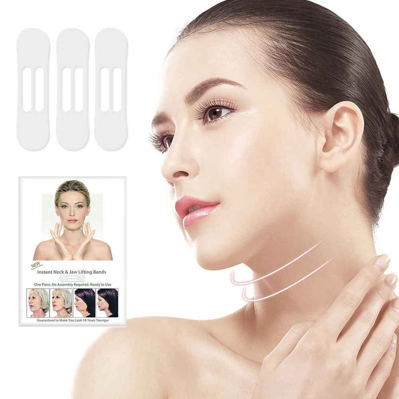 Neck Tape - Adesivo para rugas e flacidez pescoço 20pcs