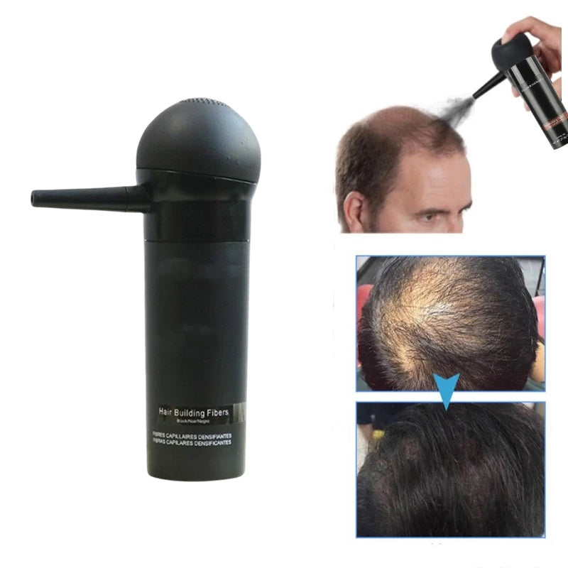 Spray Hair Vitalizante- Spray em Fibra em pó para todos os tons de cabelo