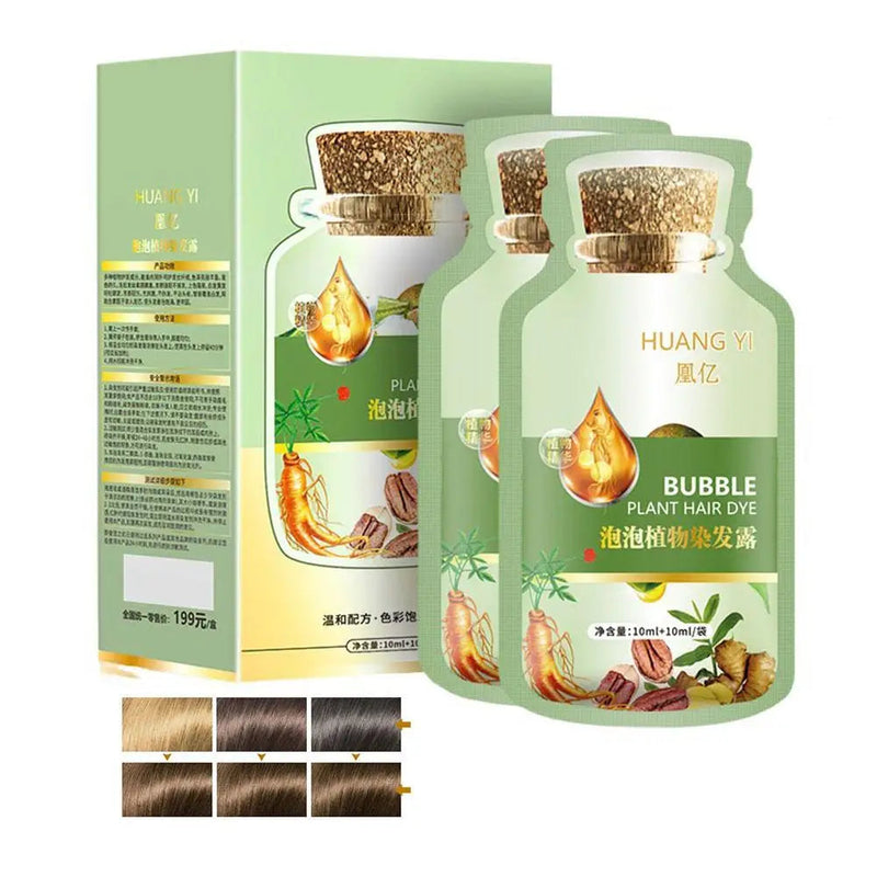 Shampoo Natural Plant Bubble Hair 20ml