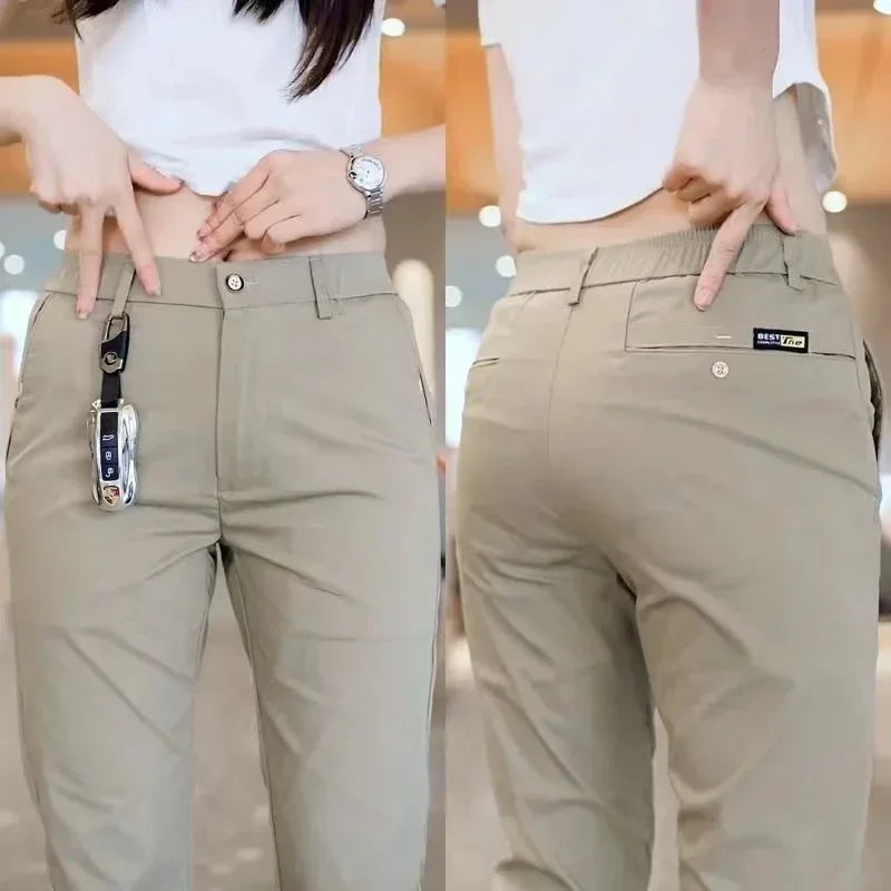 Calça Social Feminina - Casual Pants Simple