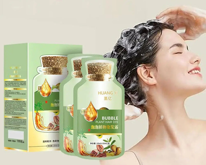 Shampoo Natural Plant Bubble Hair 20ml