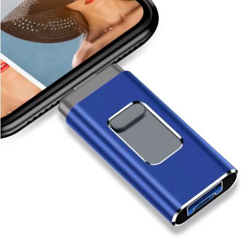 Pendrive para iphone 3 em 1
