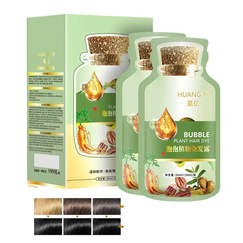 Shampoo Natural Plant Bubble Hair 20ml