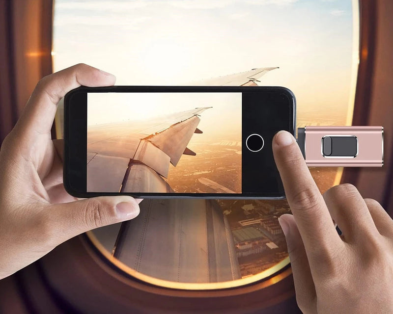 Pendrive para iphone 3 em 1